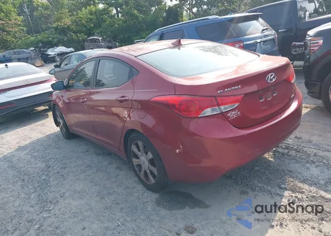 2011 Hyundai Elantra Limited (Ulsan Plant) from USA, damaged, VIN KMHDH4AE2BU168855